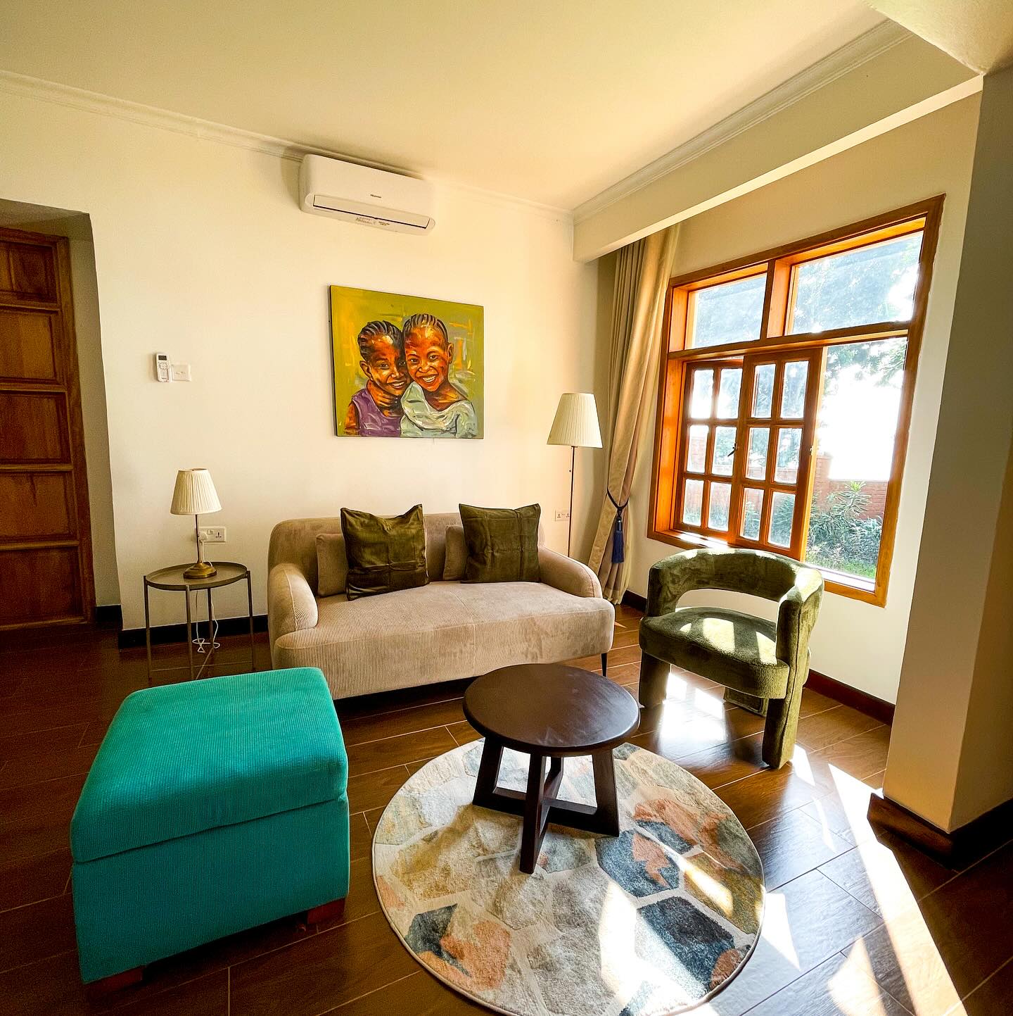 Brovad Suite lounge with sofa and armchair